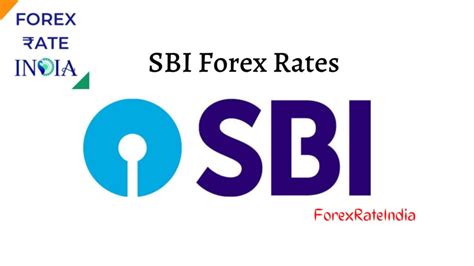 sbi exchange rate today india.